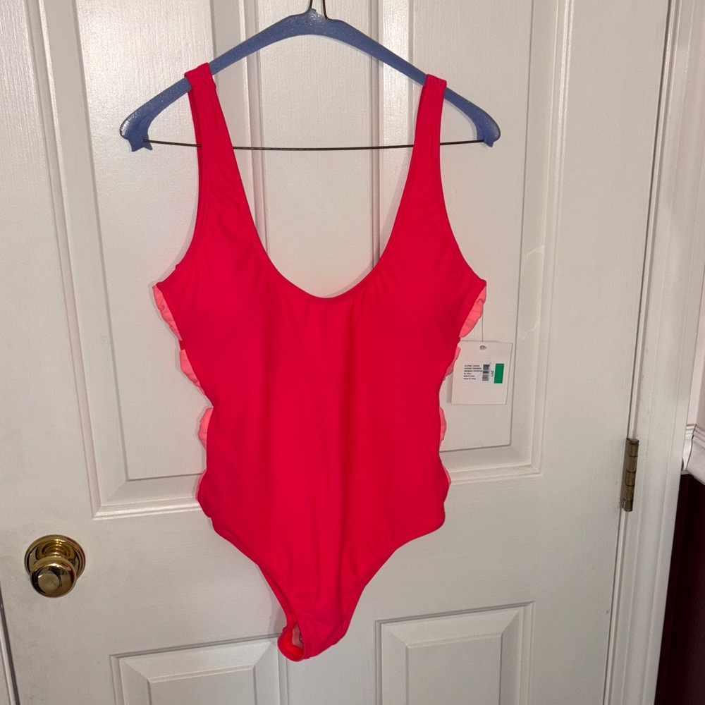 Vibrant Pink Women’s One Piece Swimsuit